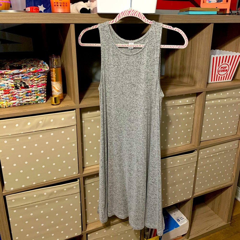 Grey softy dress